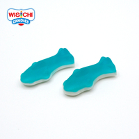 Bonbons gommeux bleus, saveur fruité, frais et sec, emballage en sac, baleine, gomme en forme de dauphin, bonbon requin 1704900000, 12 mois