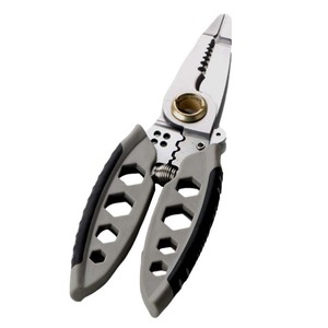 Multi Functional Wire Stripper 7 Inch Electrician Pliers With Crimping And Winding Industrial Grade High Carbon Steel - Product Image 2