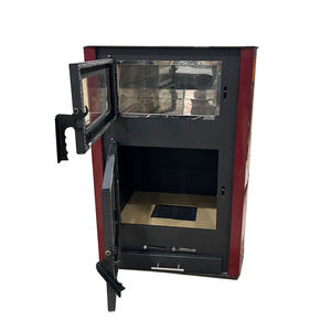 RC3001A 30KW Poêle à bois sans fumée haute puissance avec four et chauffe-eau Chaudière à bois - Product Image 3