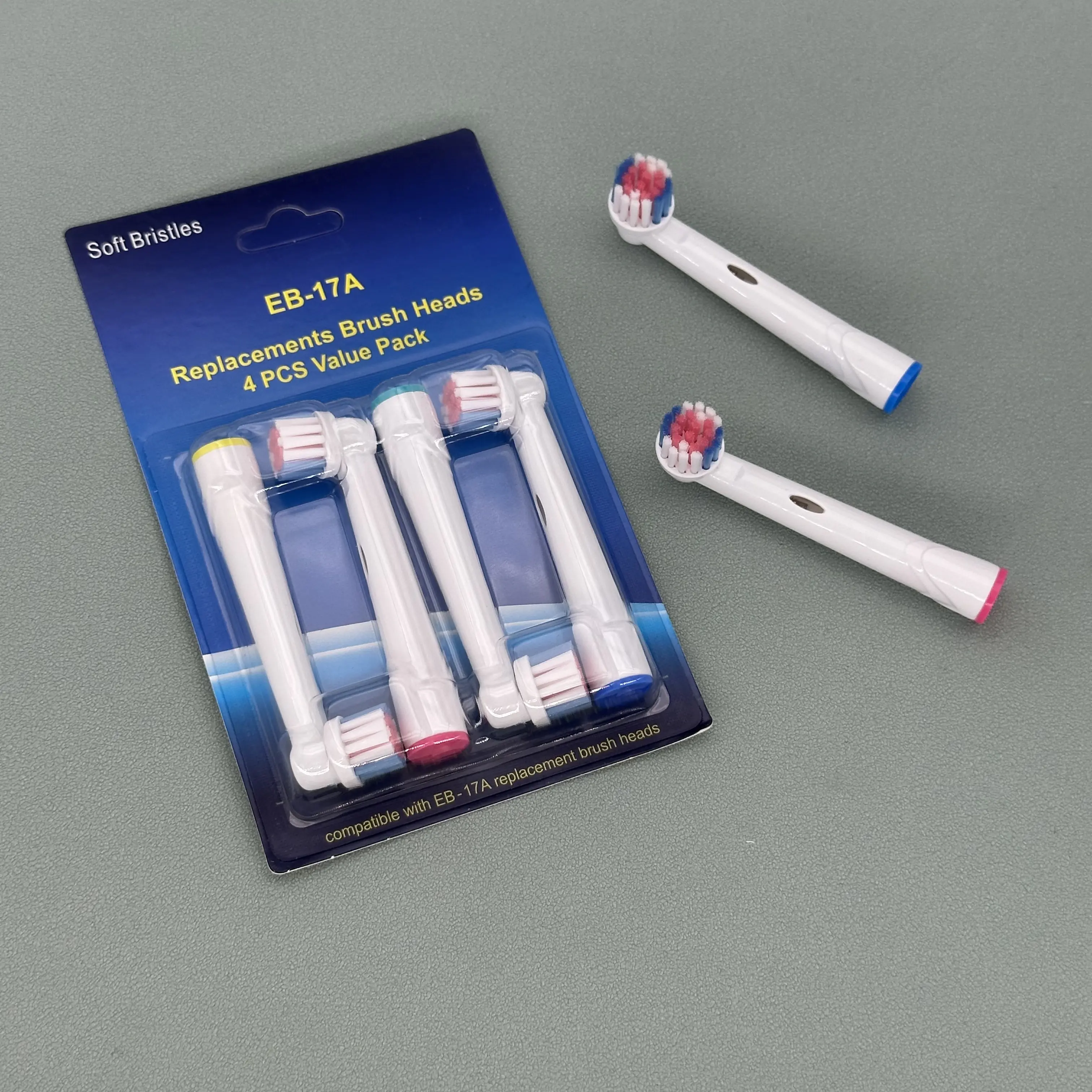 Auf Lager Can Custom ized Logo Automatische Mundpflege Zahnbürsten kopf Elektrischer Ersatz Zahnbürsten köpfe für B io Serie 9