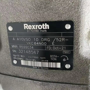 Pompe à piston A10VSO 45 DFLR/31R-PSC62N00 A10VSO 140 DFLR/31R-PPV 62N00 Pompe à piston hydraulique - Product Image 6