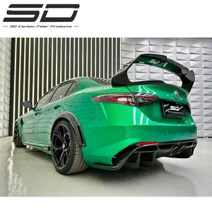 Difusor Trasero de Fibra de Carbono Sd para Alfa Romeo <span class=keywords><strong>Giulia</strong></span> Quadrifoglio, Mejora a <span class=keywords><strong>GTA</strong></span> - Product Image 6