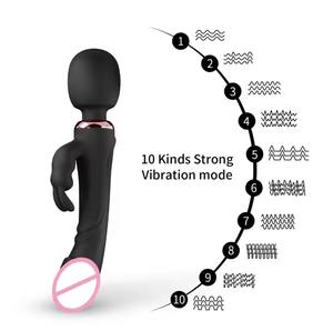 Novo Massageador Vibrador para Adultos 2025, Vibrador Yoni para <span class=keywords><strong>Vagina</strong></span> e Clitóris, Dildo Vibrador Janpan Av para Mulheres - Product Image 6