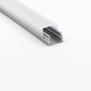 Profilé led mural encastrable en aluminium, plâtre, forme carrée, aluminium, décoration d'interieur - Product Image 1