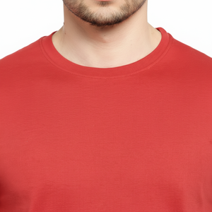 Camisetas de hombre de color sólido de Venta caliente 100% algodón logotipo personalizado impreso camisetas de hombre precio bajo - Product Image 1