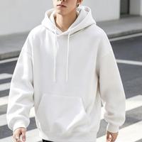 Sweat-shirt épais et court surdimensionné personnalisé avec logo, en stock