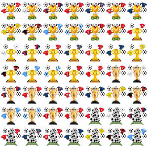 Décoration de fête pour les fans de football, ballons de bar, maillots d'équipe de football, <span class=keywords><strong>ensemble</strong></span> de 5 ballons gonflables en forme de maillot - Product Image 1