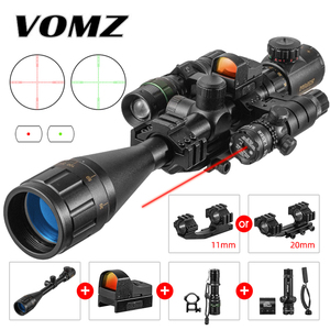 Săn bắn 6-24x50 aoeg Rangefinder phạm vi với Holographic 4 mặt kẻ ô <span class=keywords><strong>Sight</strong></span> <span class=keywords><strong>Red</strong></span> <span class=keywords><strong>Dot</strong></span> màu xanh lá cây laser <span class=keywords><strong>Sight</strong></span> - Product Image 1