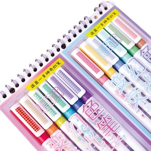 Collection d'objets, stylo surligneur à double extrémité, ensemble de gribouillis multicolores à changement de couleur HP7570 - Product Image 3