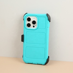Coque de téléphone armure étui 3 en 1 protecteur avec clip de ceinture de rotation fundas para celular pour <span class=keywords><strong>iphone</strong></span> 15 14 13 <span class=keywords><strong>12</strong></span> 11 samsung S22 S21 - Product Image 3