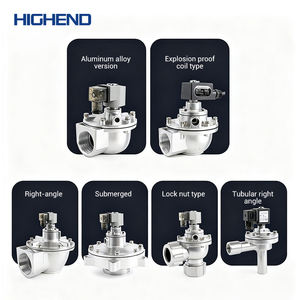 Hoogwaardige zakfilter GMF-Z-20/25/40/50/62/76S GMF-Z serie pneumatische rechte hoek pulsventiel membraanstructuur spuitgieten - Product Image 3