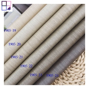 Çin fabrika yüksek kaliteli ipek duvar kağıtları Modern doğal açık renk su geçirmez ev kullanımı için ücretsiz örnek kumaş duvar - Product Image 4