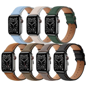 <span class=keywords><strong>Cinturino</strong></span> Vintage di lusso in vera pelle <span class=keywords><strong>cinturino</strong></span> in pelle di ricambio per orologio <span class=keywords><strong>Apple</strong></span> <span class=keywords><strong>Watch</strong></span> serie 1/2/3/4/5/6/7/8/9/<span class=keywords><strong>ultra</strong></span> - Product Image 3