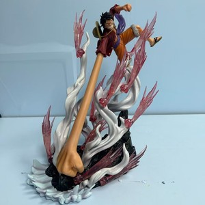 Figurine <span class=keywords><strong>One</strong></span> <span class=keywords><strong>Piece</strong></span> King GK Long Mobile Phone Gun Lufei Judicial Island Chapter Battle Form Model Ornaments Boxed Hand-held - Product Image 2