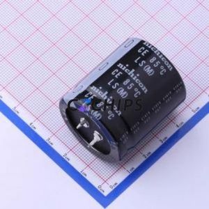LLS2W391MELC <b>Snap</b>-in Aluminum Electrolytic Capacitor Through hole Component (THT),D35xL40mm 390uF 20% 450V 10mm - Product Image 2