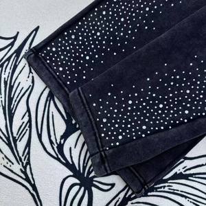 Abbigliamento sportivo con strass su misura e pantaloni Casual <span class=keywords><strong>in</strong></span> cotone Casual per <span class=keywords><strong>uomini</strong></span> e <span class=keywords><strong>donne</strong></span> sciolti e comodi per l'autunno - Product Image 4
