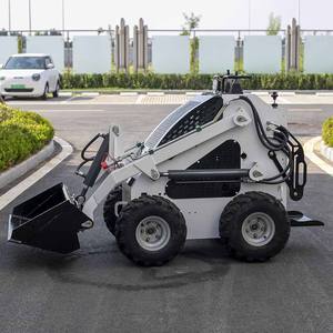 Mini Cargadora de Ruedas Nueva con Tracción <span class=keywords><strong>4x4</strong></span>, Capacidad de Carga de 1 Tonelada, Accesorio de Cucharón - La Mejor Mini Retroexcavadora de China en Venta - Product Image 4