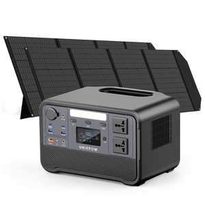 Station d'alimentation portable 1200W à onde sinusoïdale pure avec contrôleur MPPT et lampe torche pour le <span class=keywords><strong>camping</strong></span>, la maison et la voiture – Approvisionnement direct usine - Product Image 2