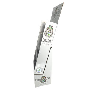 Présentoir de sac à main en carton ondulé pliable à plusieurs niveaux écologique réglable Promotion au détail debout au sol - Product Image 3