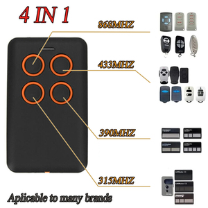 Evrensel Garaj Kapısı Açıcı Uzaktan Kumanda Klonlayıcı Kapı Uzaktan Kumandası Klonlama Anahtarlık 4 Düğmeli Çoklu Frekans 280-868MHz Döner 50-100m - Product Image 2