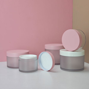 Pot en plastique écologique à fond épais en PET pour emballage cosmétique, crème pour le visage et <span class=keywords><strong>beurre</strong></span> corporel – Stock limité - Product Image 2