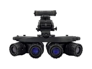 جهاز رؤية ليلية قابل للطي بأربع عيون مع 4 أنابيب Gen2 + Gen3 نظارات ليلية فوسفور أبيض/أخضر - Product Image 5