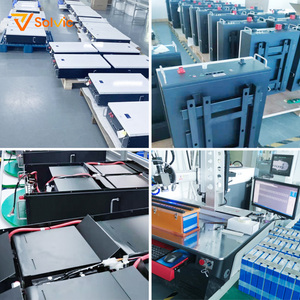 Uzun Ömürlü 51.2V 314Ah LiFePO4 Pil 6000 Döngü Çıkışlı, Yer Tipi ve Duvara Monte Edilebilir, Şebeke Dışı Ev Enerji Depolaması İçin - Product Image 4