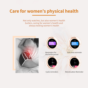 2023 Phụ Nữ Của Ai Trợ Lý Giọng Nói Ngoài Trời Thông Minh Đồng Hồ Ip68 Không Thấm Nước Với Bộ Nhớ Lớn 360MAh Pin Cho Thể Thao Bt Cuộc Gọi Có Khả - Product Image 3