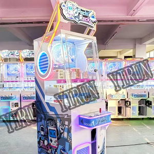 Machine de jeu de tirage au sort à roue verticale avec roulettes mobiles, équipement d'arcade à monnayeur pour cadeaux, pour intérieur - Product Image 1