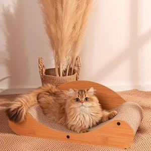 Extra-<strong>Large</strong> Modern/Classic U-Shaped <strong>Cat</strong> <strong>Scratching</strong> Board Wear-Resistant Paper Sofa Bed Toy Chip-Free Combined <strong>Cat</strong> Scratch <strong>Post</strong> - Product Image 3