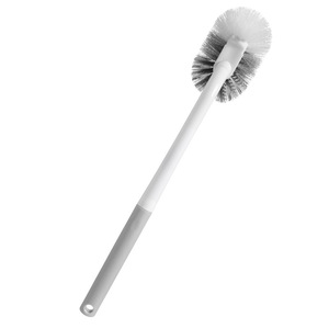 Toilet <b>Brush</b> <b>Long</b> <b>Handle</b> Deep Cleaning No Dead Angle Wall Mounted Soft Bristles For Toilet Cleaning - Product Image 3
