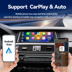 LELV Android 14 Radio de coche inalámbrico Carplay Android Auto Gps Navi reproductor Multimedia para Bmw <span class=keywords><strong>5</strong></span> Series F10 F11 G30 - Product Image 2