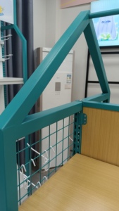 Tùy chỉnh màu sắc có thể điều chỉnh chiều cao kệ Tempered Glass LED không thấm nước etagere siêu thị Kệ bán lẻ cửa hàng tạp hóa - Product Image 6