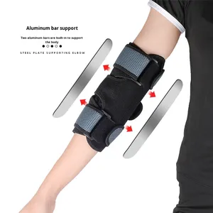Kadınlar ve erkekler için rahat sabitleyici desteği uyku için kübik tünel ayarlanabilir dirsek atel için dirsek Brace en uygun - Product Image 4