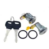 Cilindros de Cerradura de Puerta Izquierda y Derecha con Llaves BE3276210 para Ford Festiva, Mazda 626, B1800, B2000, B2200, B2600, GLC, RX-2, RX-3, RX-4, RX-7