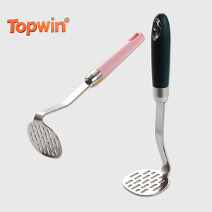 ที่บดมันฝรั่งแบบมือถือ สแตนเลส ขัดเงา สำหรับบดผักผลไม้ - Product Image 1