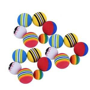 Nhà Máy Chất Lượng Cao Cấp EVA Bọt Cầu Vồng Bóng Màu Sắc Tùy Chỉnh Mềm Quả Bóng Cho Mèo Hoặc Con Chó Đa Màu Massage Bọt Bóng - Product Image 6
