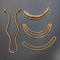 SHANGJIN Mode Neueste Kollektion Luxus-Bademode Zinklegierung Verbinder Bikini-Hardware Unregelmäßiger Schieber zur Bademode-Dekoration