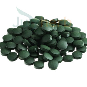 Julyherb prezzo di fabbrica all'ingrosso compresse organiche di spirulina clorella spirulina compresse - Product Image 1