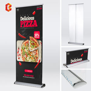 Set spanduk gulung tahan lama dasar lebar untuk promosi Hotel dan restoran - Product Image 2