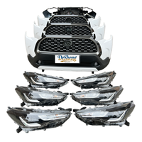 Oferta por Tiempo Limitado para Kit de Carrocería para Toyota Corolla Cross, Parachoques Delantero, Radiador, Rejillas, Faros LED, Guardabarros, Parabrisas, Protectores de Guardabarros