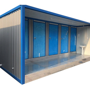 Unité de toilettes portables, design industriel durable pour les chantiers de construction - Product Image 1