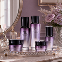 Ensemble de flacons cosmétiques et pots à crème en verre neufs, 120 ml, 100 ml, 40 ml, 50 g, 30 g, contenants d'emballage pour soins de la peau