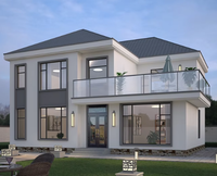 Kit de maison préfabriquée facile à construire pour la vie en famille et les projets résidentiels