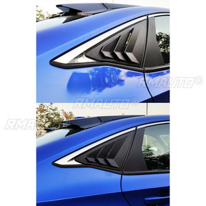 Para Honda Civic 11.ª Generación 2022+ Embellecedor de Ventana Trasera Triangular Tipo Aleta de Tiburón, Cubierta de Ventilación Lateral Trasera, Modificación - Product Image 5