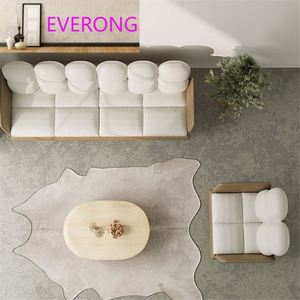 Sofá Seccional Nórdico Moderno, Sofá de Tela Simple para Apartamentos Pequeños, Diseño de Lujo Ligero para el Hogar, Estilo Moderno para Sala de Estar - Product Image 2