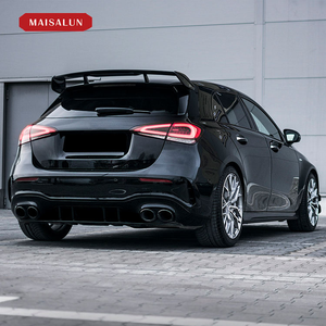 Kit Carrozzeria Stile A45 per <span class=keywords><strong>Mercedes</strong></span> <span class=keywords><strong>Classe</strong></span> <span class=keywords><strong>A</strong></span> W177 Hatchback 2020-IN, Pacchetto Esterno per <span class=keywords><strong>Paraurti</strong></span> Auto - Product Image 3