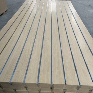 Fabriek Groothandel Beste Prijs 18Mm Melamine Slatwall Mdf <span class=keywords><strong>Board</strong></span> Voor <span class=keywords><strong>Display</strong></span> Rekken - Product Image 4