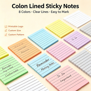 กระดาษโน้ตแบบมีเส้น SK Colon ปรับแต่งได้ สีสันสดใส พิมพ์โลโก้ได้ คุณภาพพรีเมียม - Product Image 3