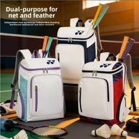 Sac à dos de badminton et de tennis imperméable grande capacité en PU, marque XY, avec compartiment à chaussures séparé, idéal pour la course à pied – Offre spéciale prix usine